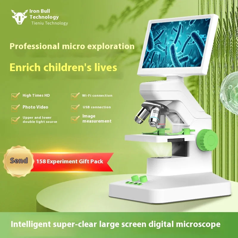 Wifi Connection Microscope Specialized for Children's Science Popularization Teaching Peaceful Pleasures Health and Wellness 3