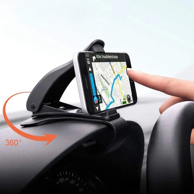 Universal Car Dashboard Phone Mount – GPS Clip Bracket Holder