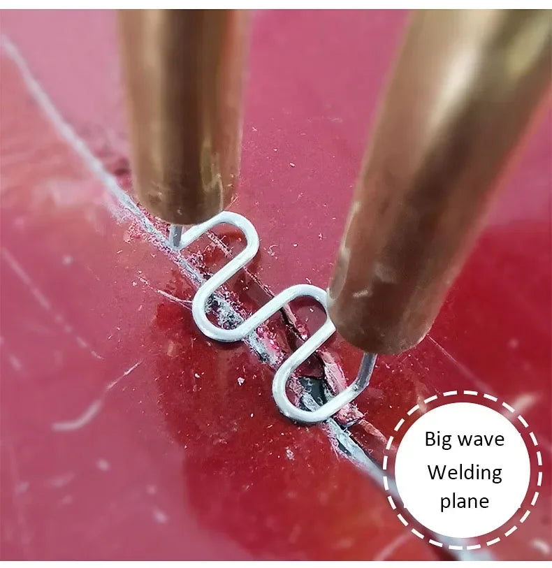 Plastic Welder Special for Rivets Welding Equipment Machine Heat Gun Hot Rivet Tools Stainless Steel Bumper 300pcs Peaceful Pleasures Health and Wellness