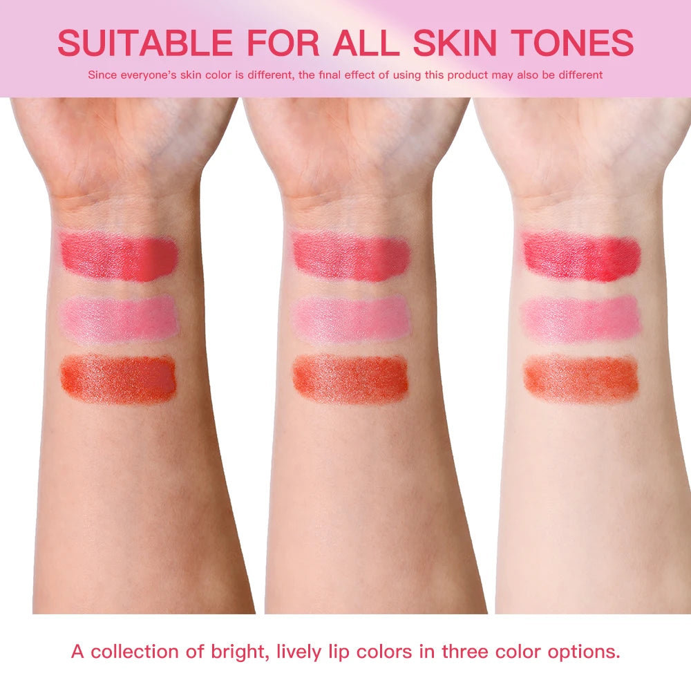 Glass Tinted Lip Balm Light Cherry Red Orange Glow Moisturizing Vegetarian Lip Balm With Bright Clear Color Korea Lip Cosmetics Peaceful Pleasures Health and Wellness