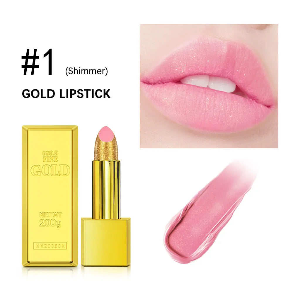 Velvet Brick Lipstick - Long-Lasting, Waterproof Non-Fading Matte Finish Premium Solid Lipstick for a Romantic Look - Perfect Peaceful Pleasures Health and Wellness color 1