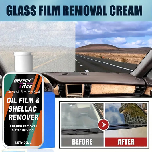 Car Glass Oil Film Remover Paste – Windshield Restorer 120ml Glass Restorer Paste Oasis Select