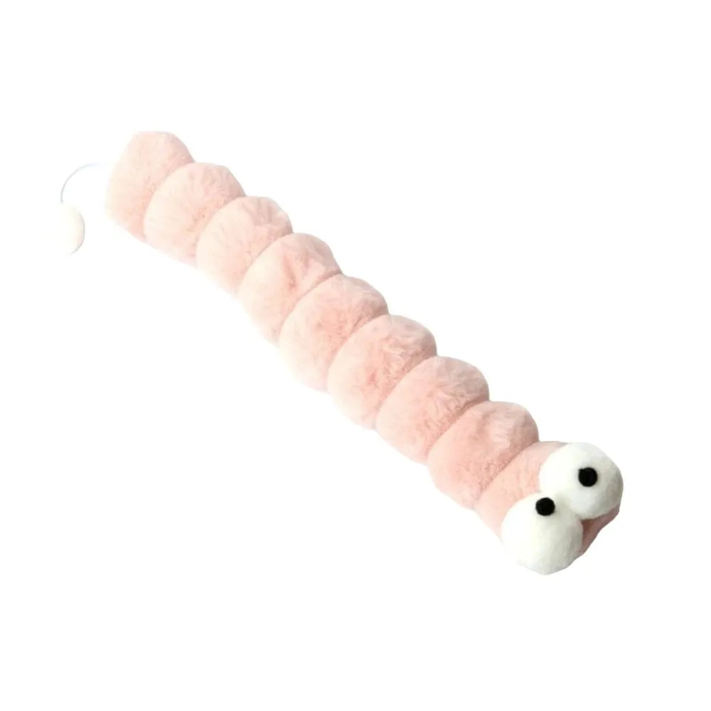 Caterpillar Catnip Kick Toy – Interactive Plush Chew Toy for Cats