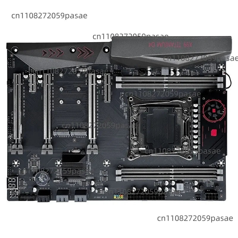 X99-TI D4 Plus Motherboard – 4-Channel DDR4, 10-Layer PCB