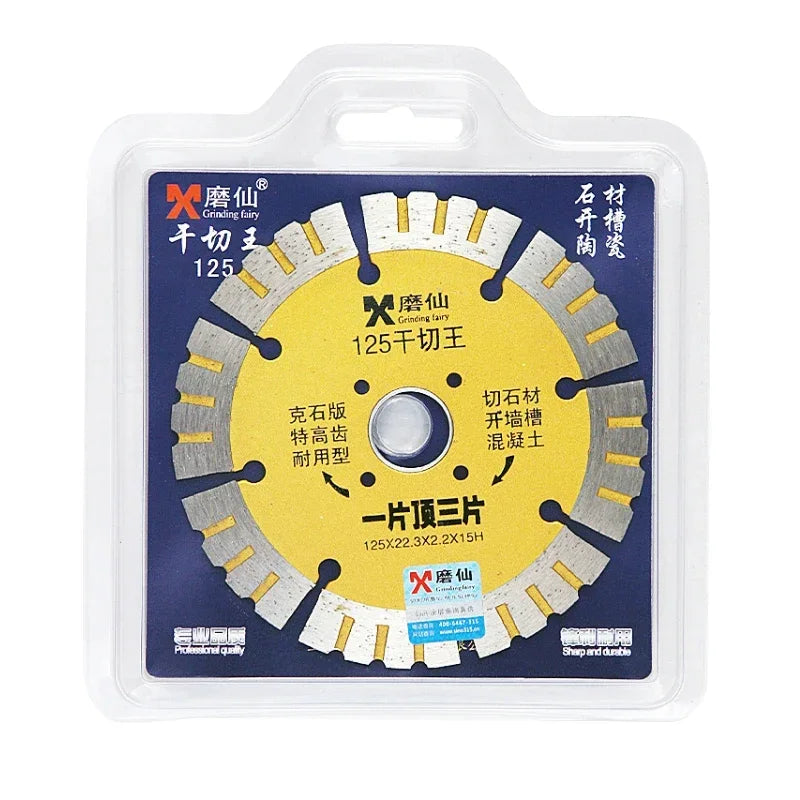 Diamond Saw Blade 125 158 188mm Dry Cutting Disc For Marble Concrete Porcelain Tiles Granite Quartz Stone Concrete Cutting Discs Peaceful Pleasures Health and Wellness