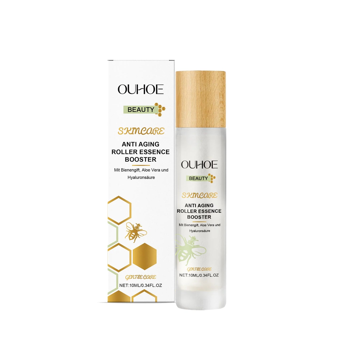 Ouhoe Roller Ball Night Face Serum – Anti-Aging & Moisturizing