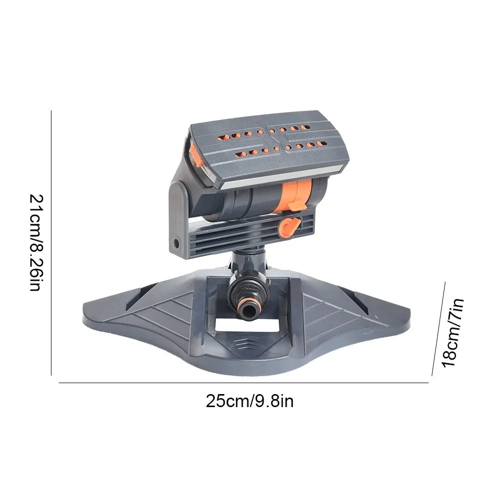 Mini Oscillating Lawn Sprinkler – 16-Hole Adjustable Garden Peaceful Pleasures Health and Wellness Style A spain
