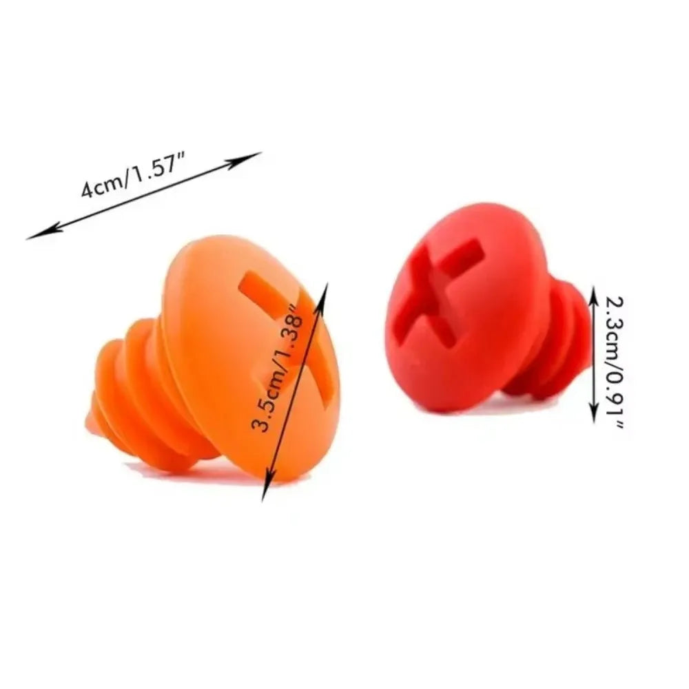 Rubber Wine Bottle Seal Stopper Oil Bottle Stopper New Threaded Shape Silicone Wine Bottle Stopper Multiple Colors Bar Tools Peaceful Pleasures Health and Wellness