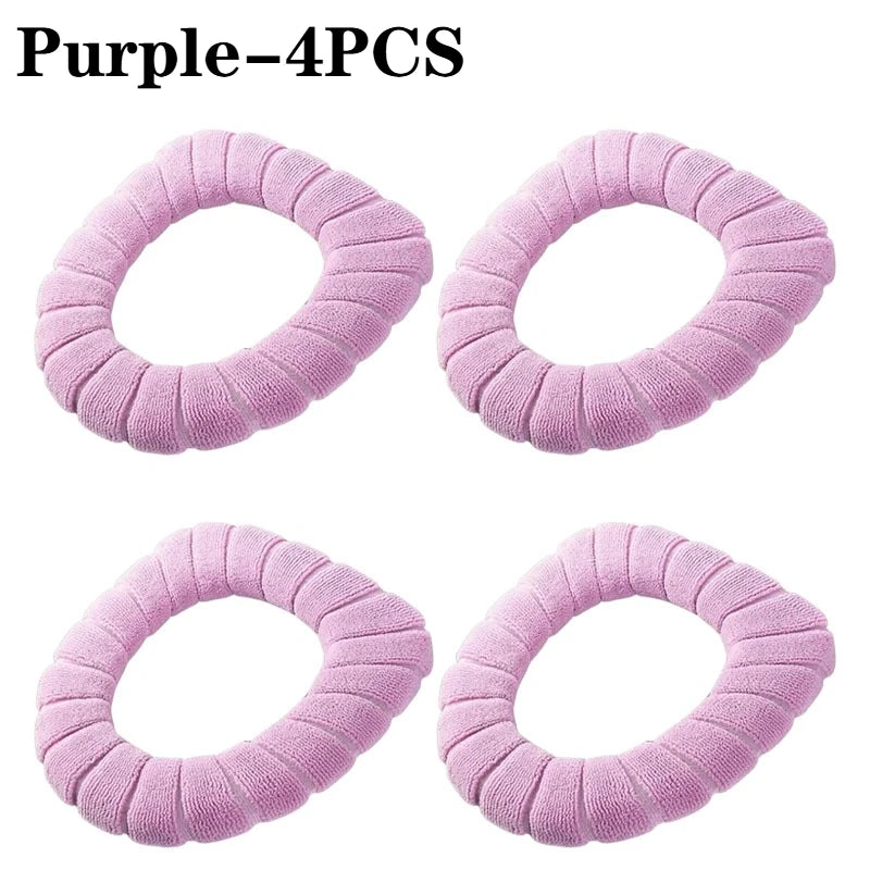 Plush Toilet Seat Cover Cushion – Warm Soft Pad 1/2/4 PCS