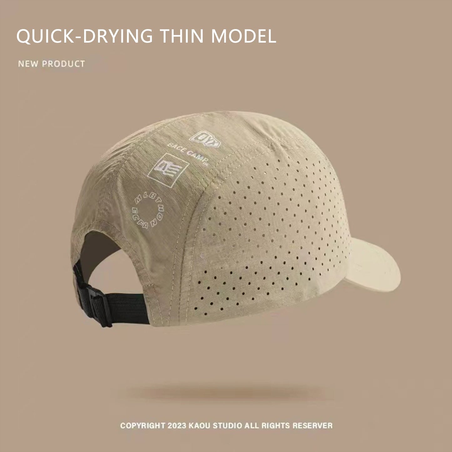 Summer Basic Baseball Cap Quick-drying & Breathable Casual Baseball Hats Birthday Gift for Friends Peaceful Pleasures Health and Wellness