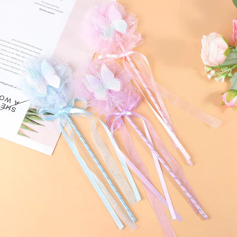Butterfly Fairy Wand Princess Cosplay Prop for Girls