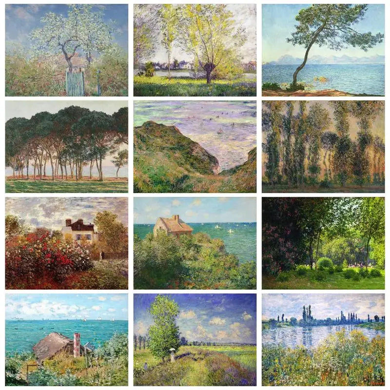 Paint by Numbers Kit – Lake Landscape Canvas Art Set 60×75cm Paint by Numbers Kit Peaceful Pleasures Health and Wellness