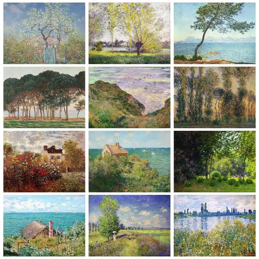 Paint by Numbers Kit – Lake Landscape Canvas Art Set 60×75cm Paint by Numbers Kit Peaceful Pleasures Health and Wellness