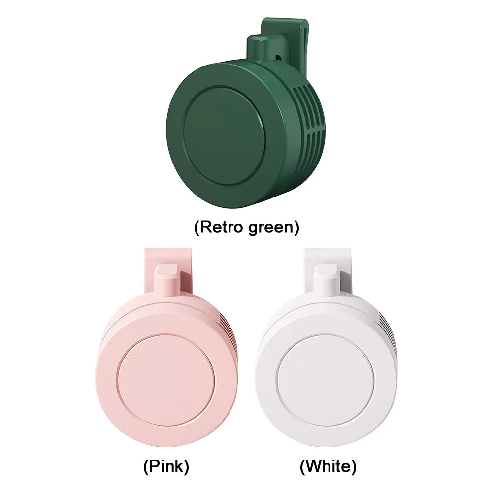 Mini Clip Fan with 3 Speeds – Wearable Portable Body Fan Peaceful Pleasures Health and Wellness