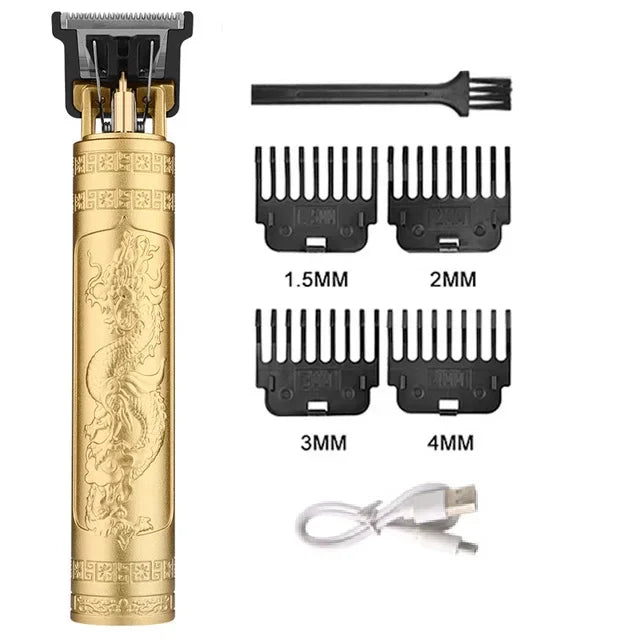 XMSJ T9 USB Rechargeable Hair Clipper & Beard Trimmer for Men