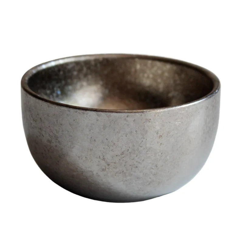 50ml Pure Titanium Tea Cup | Double-Layer Anti-Scald Camping Cup