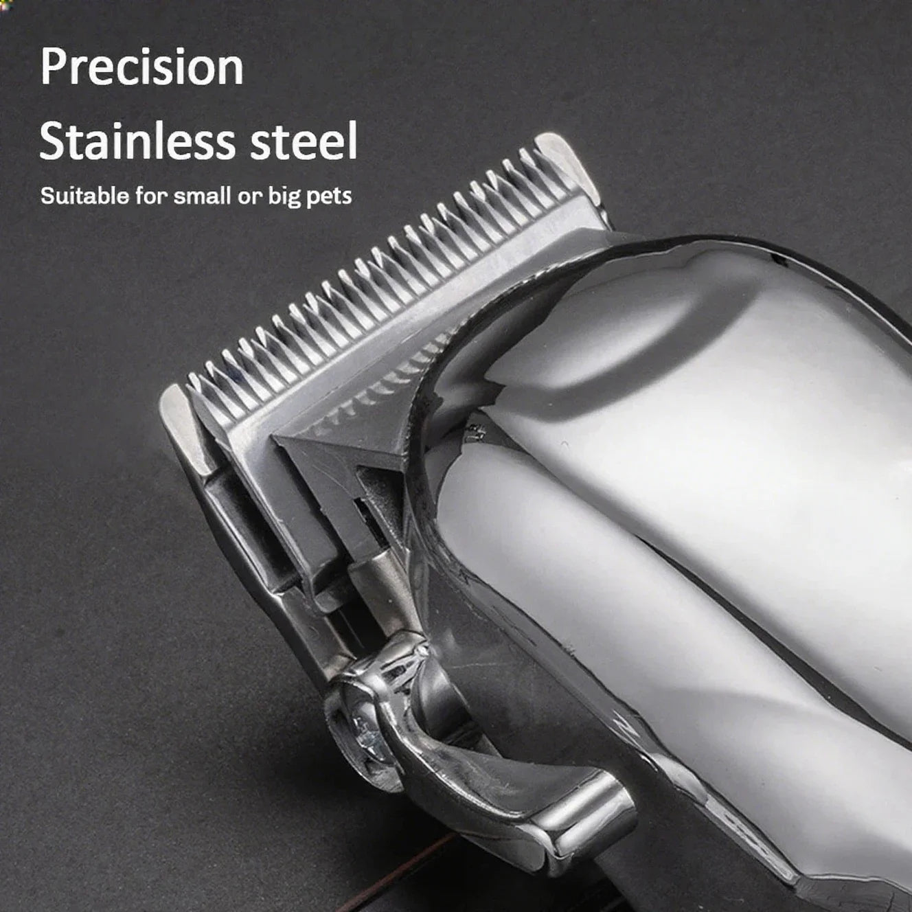Professional Cordless Electric Pet Clipper Low Noise Dog Hair Trimmer Grooming Shaver Cutter Machine for Dogs Cats Peaceful Pleasures Health and Wellness