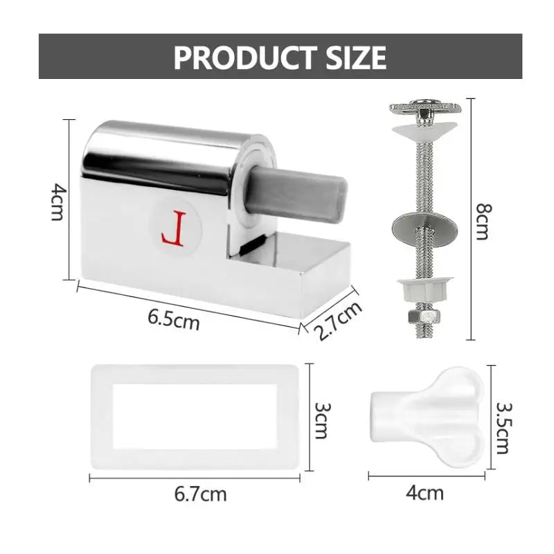 Soft Close Toilet Seat Hinges – Universal Replacement Set