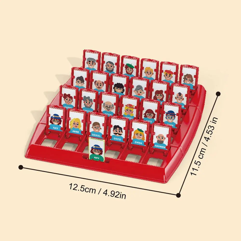 Guess Who I Am Board Game – Two-Player Logic Toy for Kids