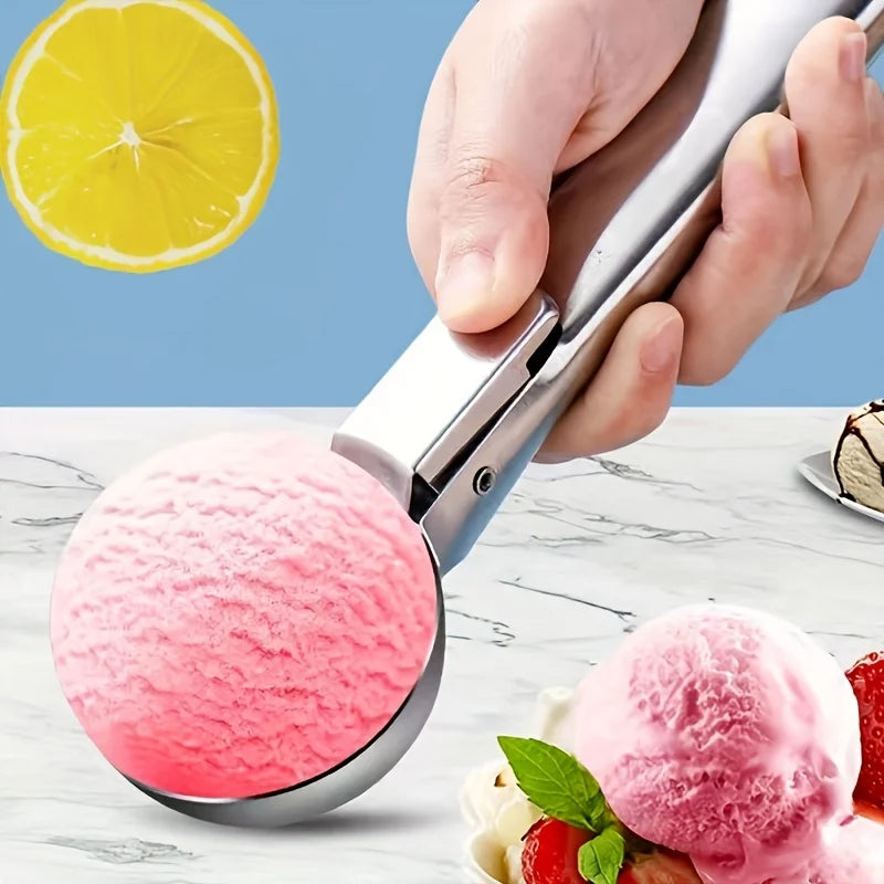 Stainless Steel Ice Cream & Fruit Scoop – Melon Baller