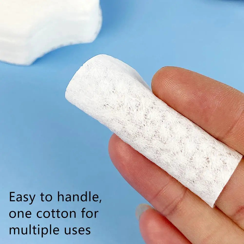 Organic Cotton Rounds 300/600/1200 Ct – Soft & Hypoallergenic