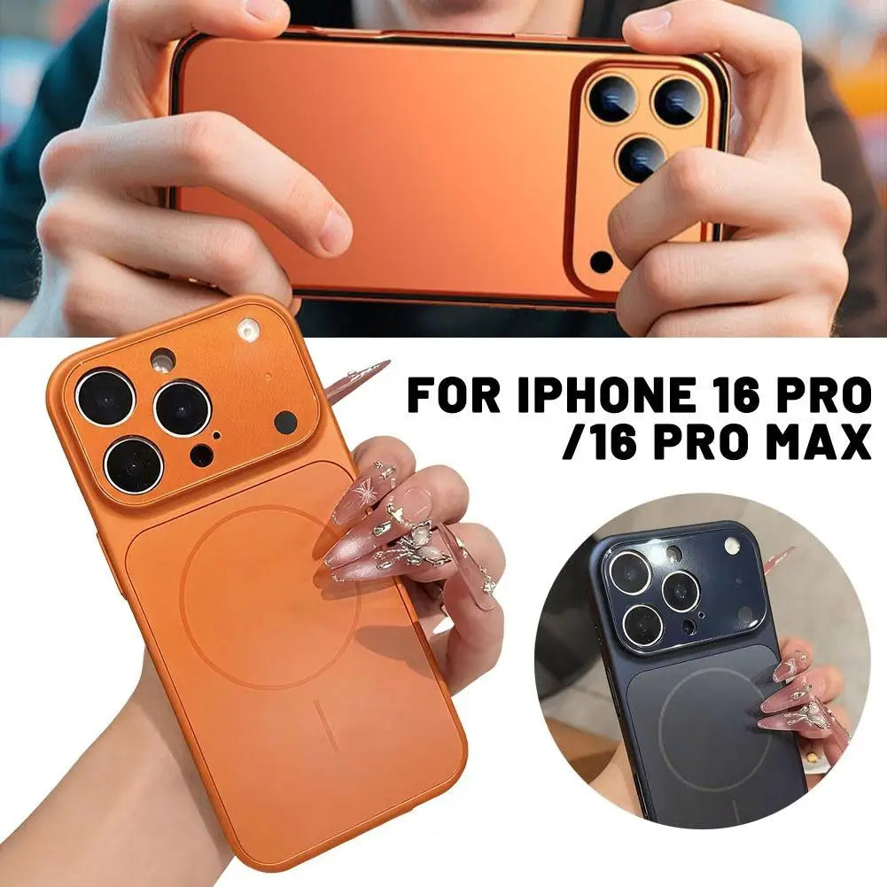 Nano Glass MagSafe iPhone Case – Matte, Magnetic & Drop-Proof