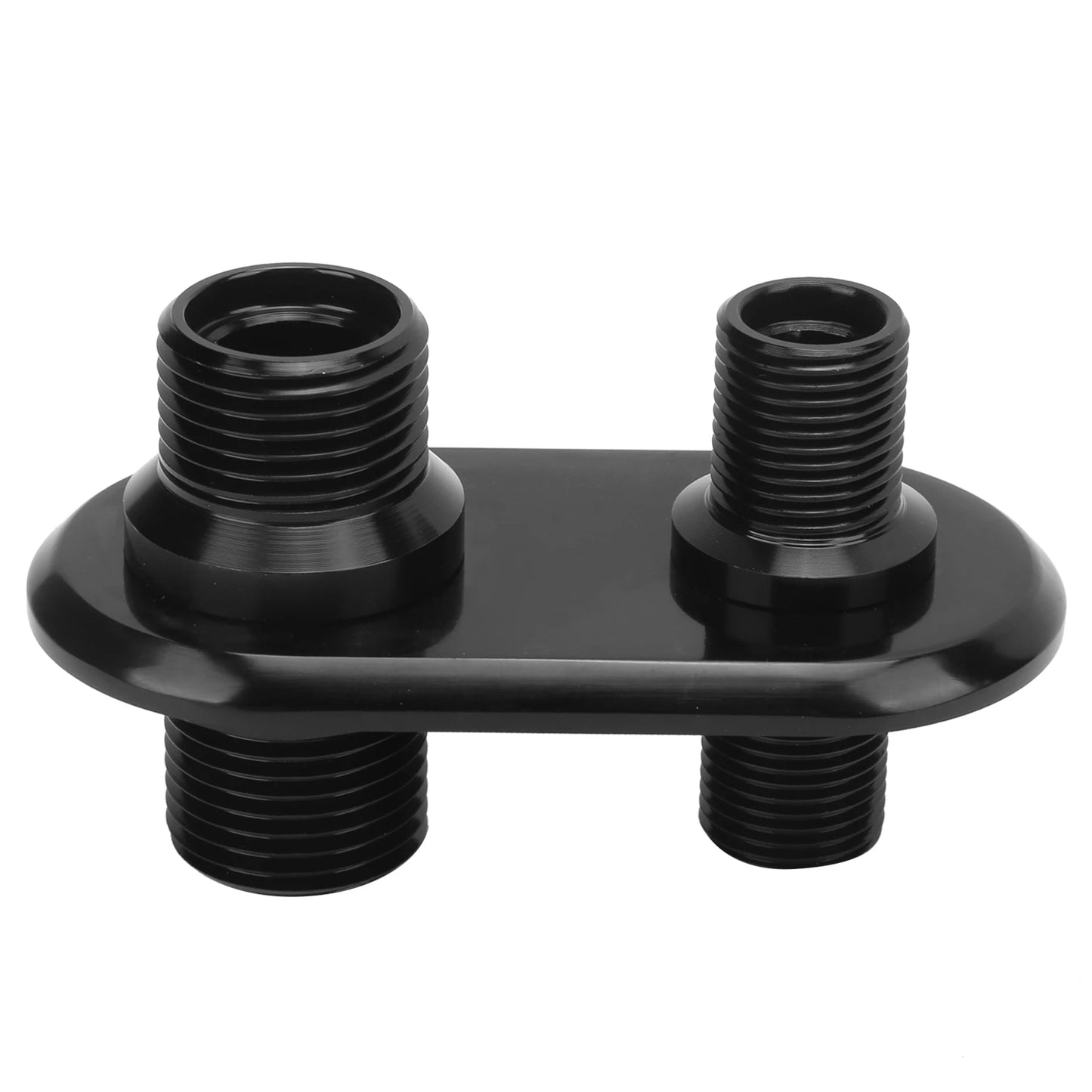 Car 2-Port A/C Bulkhead Connector | 6061-T6 Aluminum Firewall