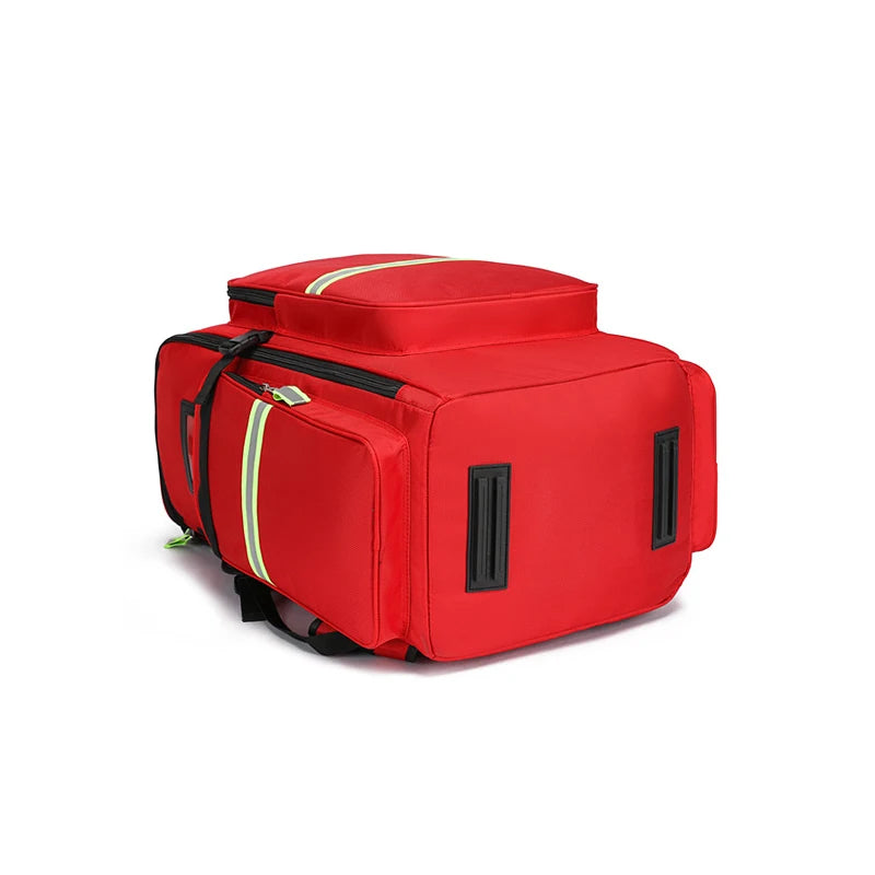 Empty Emergency First Aid Kit Backpack First Responder Trauma Bag Medical Supplies Case for Disaster Relief Field Trips Camping Peaceful Pleasures Health and Wellness