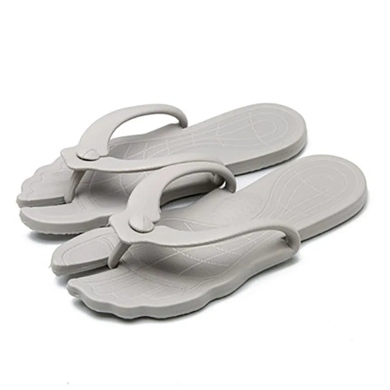 Portable Folding Travel Flip Flops – Waterproof Beach Slippers