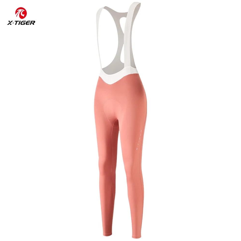 X-TIGER Women's Cycling Bib Pants – MTB Road Bike Tights