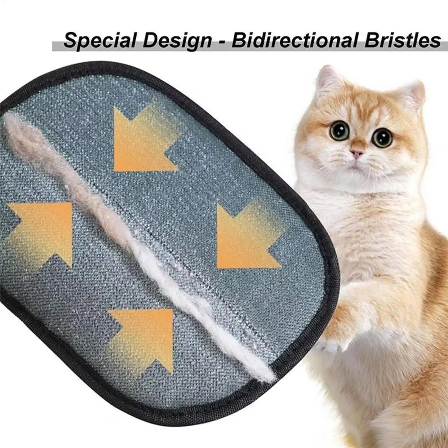 Electrostatic Pet Hair Remover Glove | Reusable & Washable