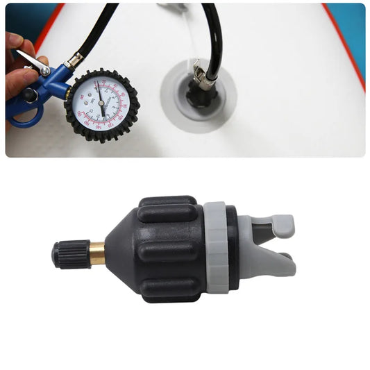 Universal Air Pump Adapter Durable Nylon Valve Connector for Inflatable Kayak Boat SUP Pool Toy Air Mattress Peaceful Pleasures Health and Wellness