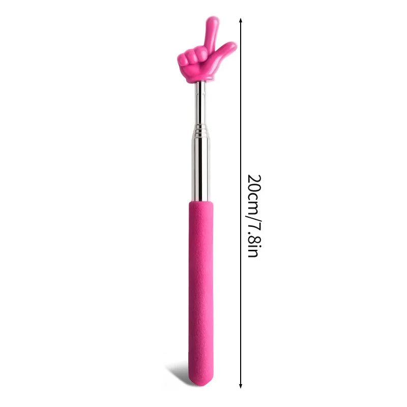 Telescopic Finger Pointer Stick – Teacher & Reading Aid