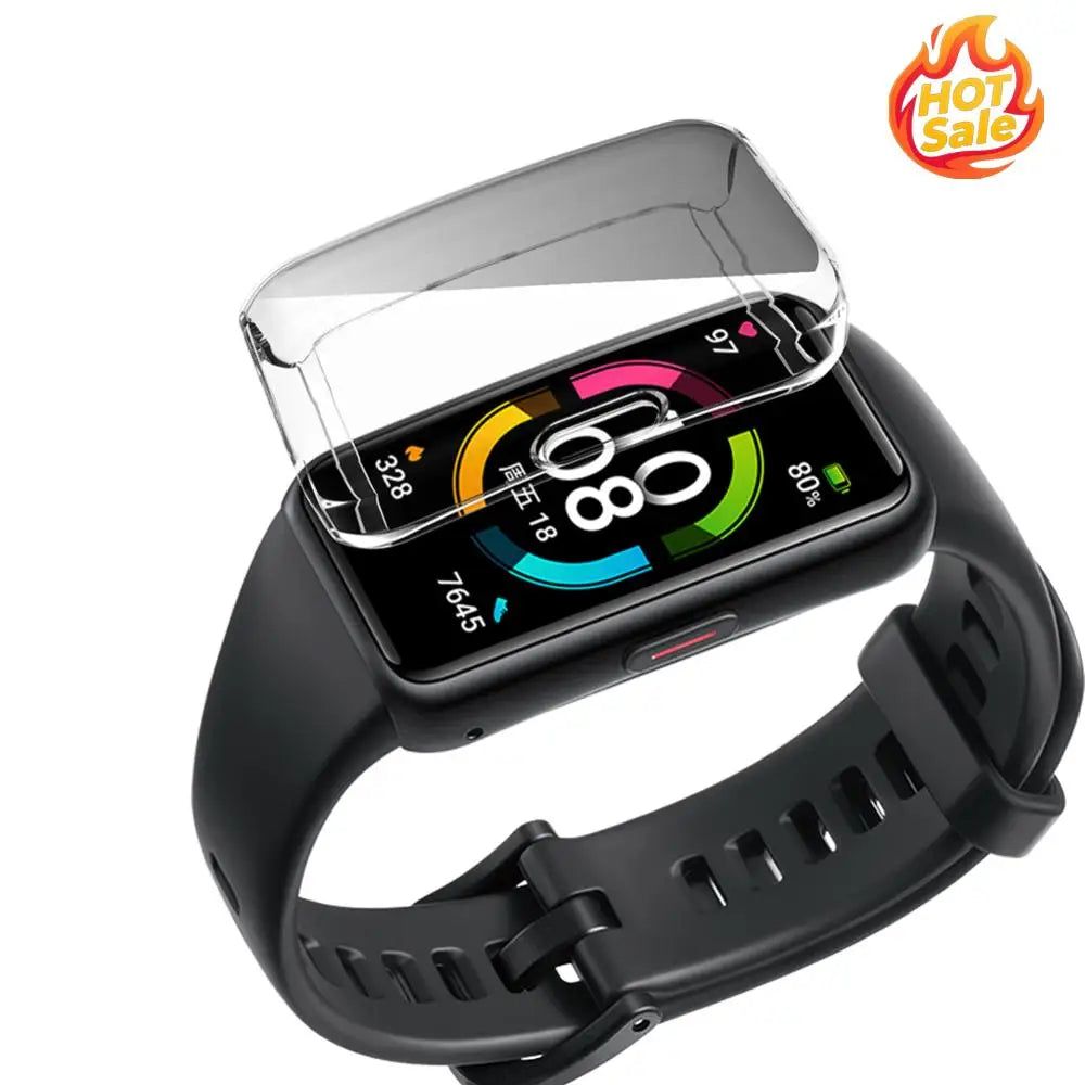 TPU Protective Case for Huawei Band 7/6 & Honor Band 6