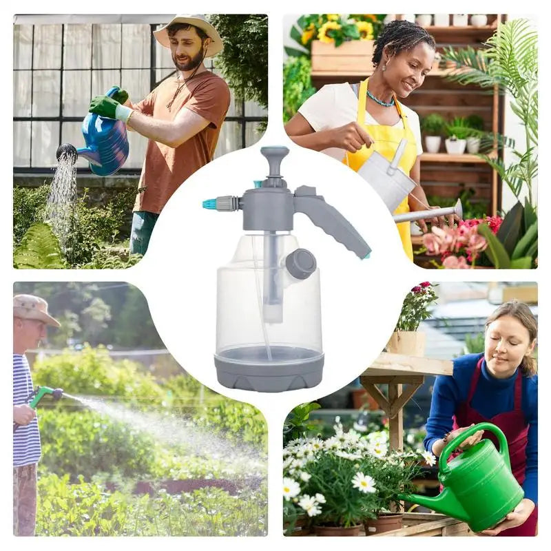 Pump up Sprayer Fine Mist Spray Bottle Small cleaning pot Handheld Plant Mister Watering Can Indoor Cleaning Supply for Garden Peaceful Pleasures Health and Wellness