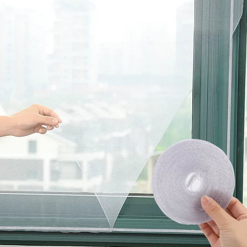 New Self-adhesive Anti-mosquito Screen DIY Anti-mosquito Screen Nets for Windows Anti-mosquito Window Screens Peaceful Pleasures Health and Wellness