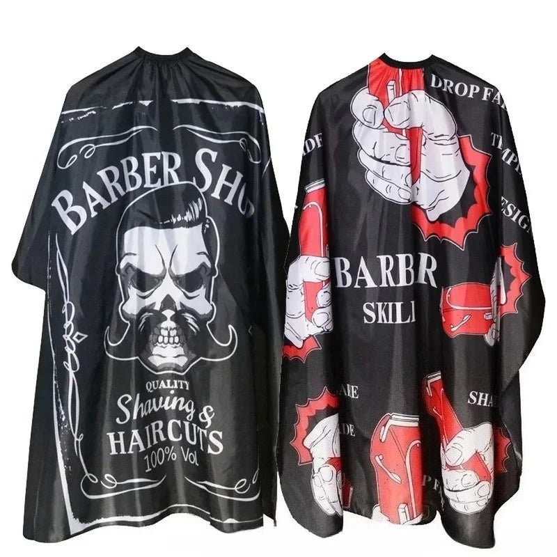 2-Pack Antistatic Hair Cutting Cape & Barber Apron Set Hairdressing Cape Set Peaceful Pleasures Health and Wellness