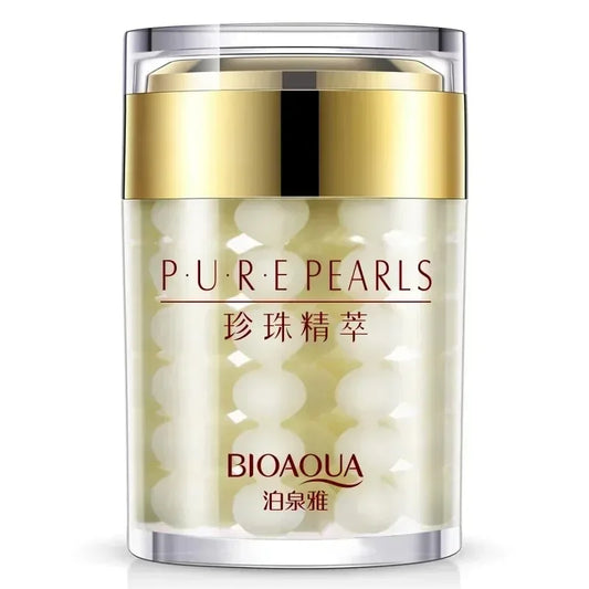 BIOAQUA Pure Pearl Face Cream Moisturizing Skin Firming Hydrating Facial Cream Beauty Health Skin Care Peaceful Pleasures Health and Wellness Default Title