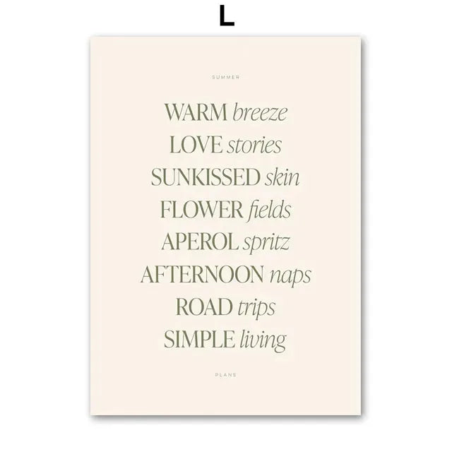 Nordic Olive Tree Canvas Wall Art | Lemon Botanical Print