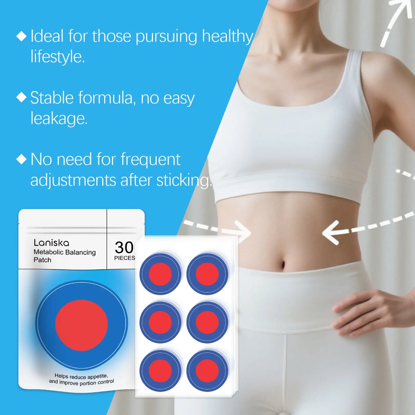 Body Care Moisturizing Patches – Lightweight Daily Skin Hydration