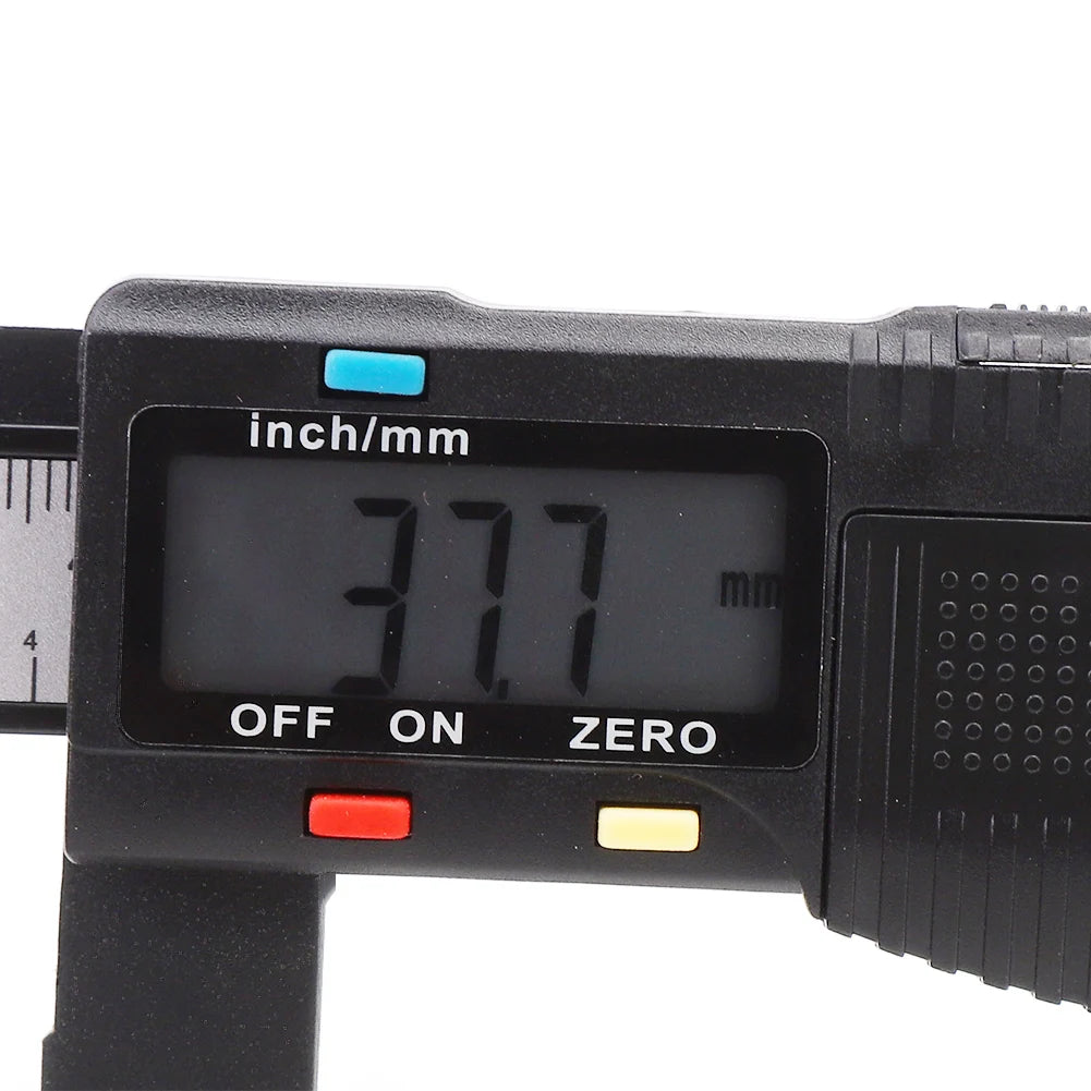150mm/300mm Digital Electronic Caliper Carbon Ruler with Long Jaw Measuring Tool Electronic Caliper Ruler Measuring Tool Caliper Peaceful Pleasures Health and Wellness