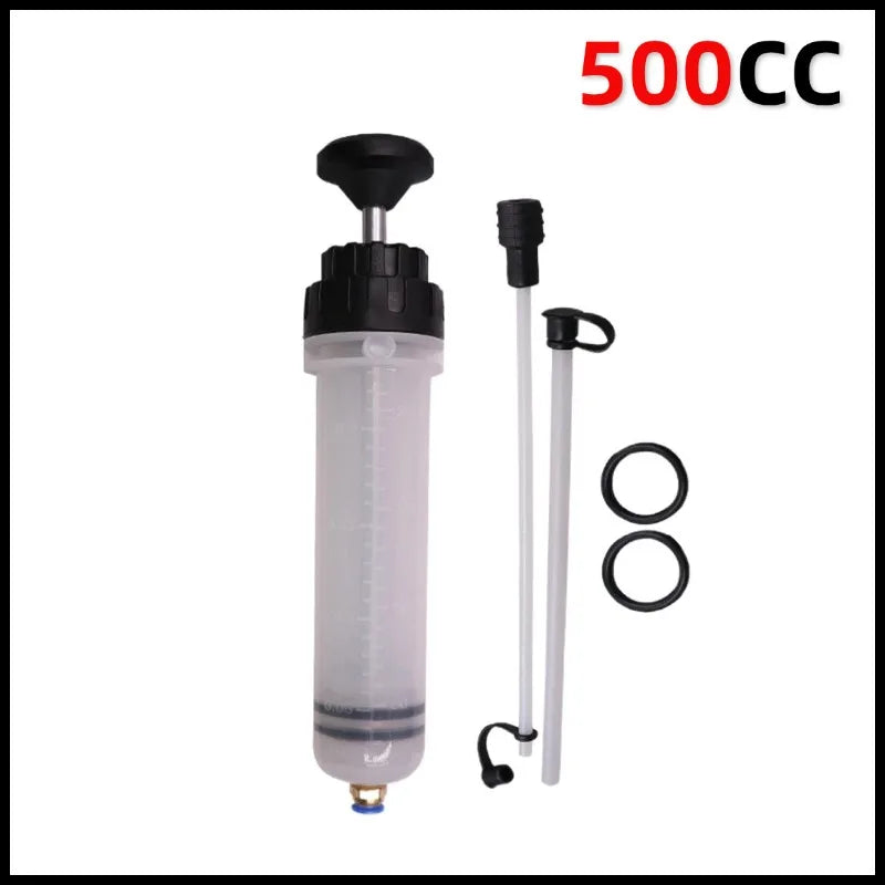 Manual Oil Fluid Extractor Syringe Pump – 200cc & 500cc