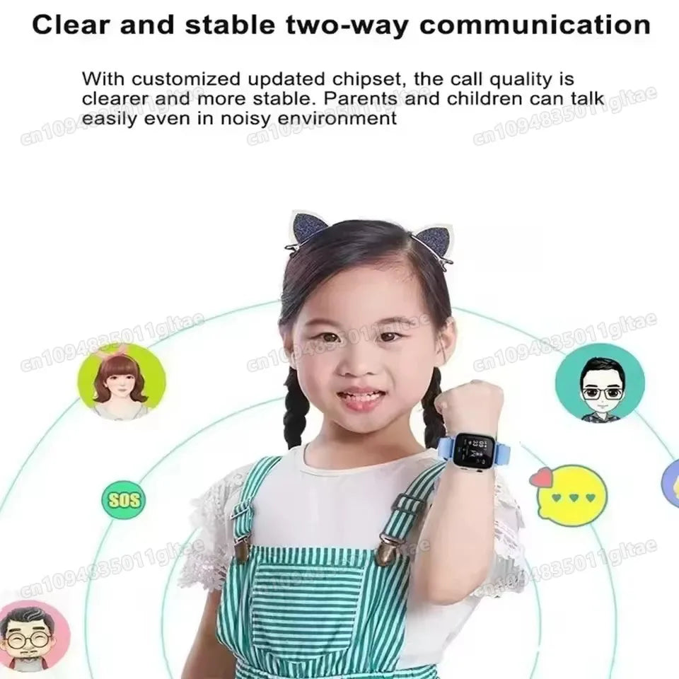 New 2G/5G Smart Watch Kids GPS WIFI Video Call SOS APP Download Child Smartwatch Camera Monitor Tracker Location Phone Watch Peaceful Pleasures Health and Wellness