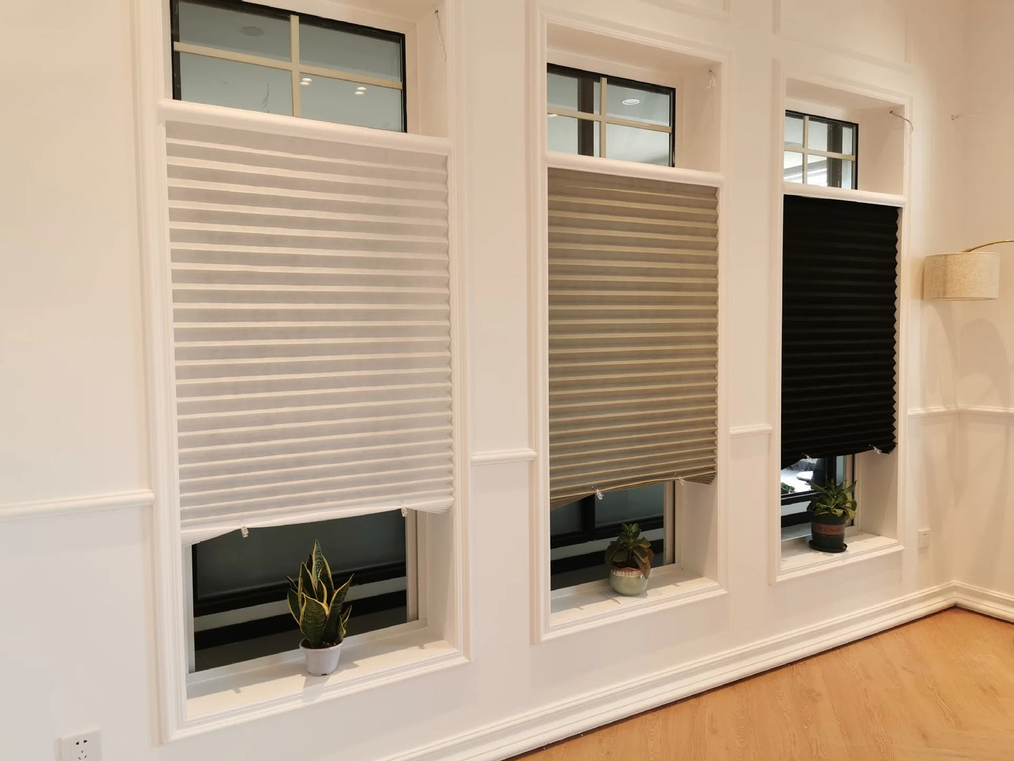 Zebra Window Blinds Room Darkening Shade Curtain Roll Up and Pull Curtain For Window French Door Shades For Kitchen Bathroom Peaceful Pleasures Health and Wellness
