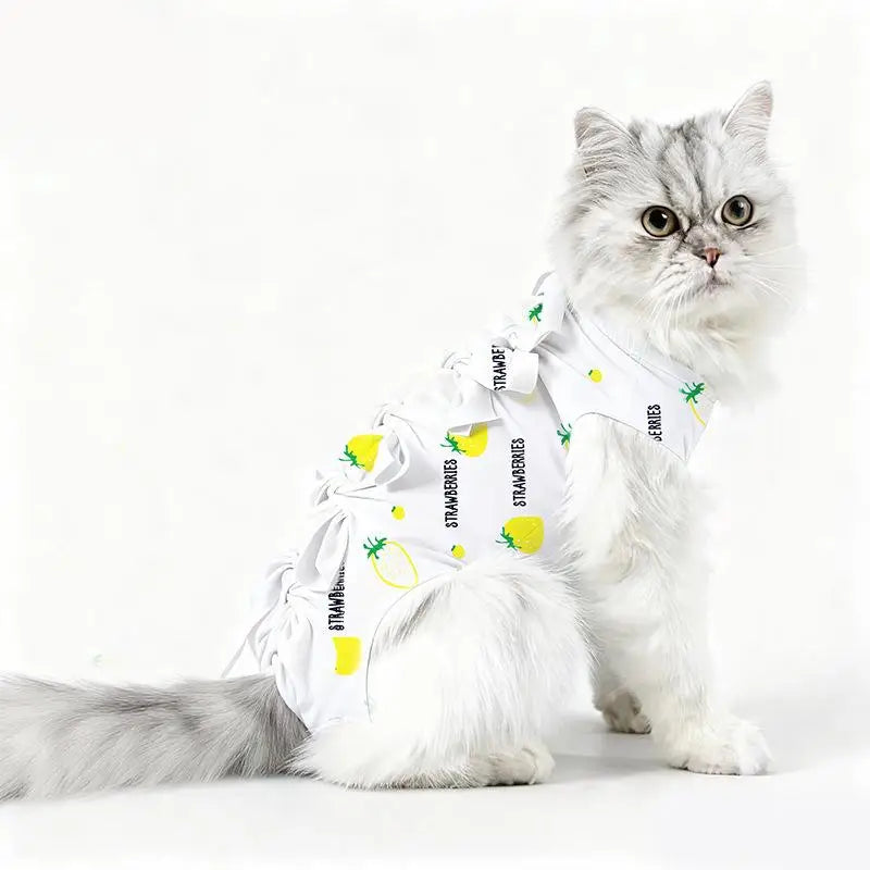 Cat Recovery Suit – Post-Op Anti-Licking Protective Clothing