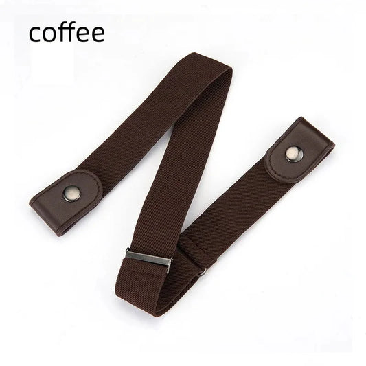 Buckle-Free Invisible Elastic Belt | Unisex Stretch Waistband Elastic Stretch Belt Peaceful Pleasures Health and Wellness