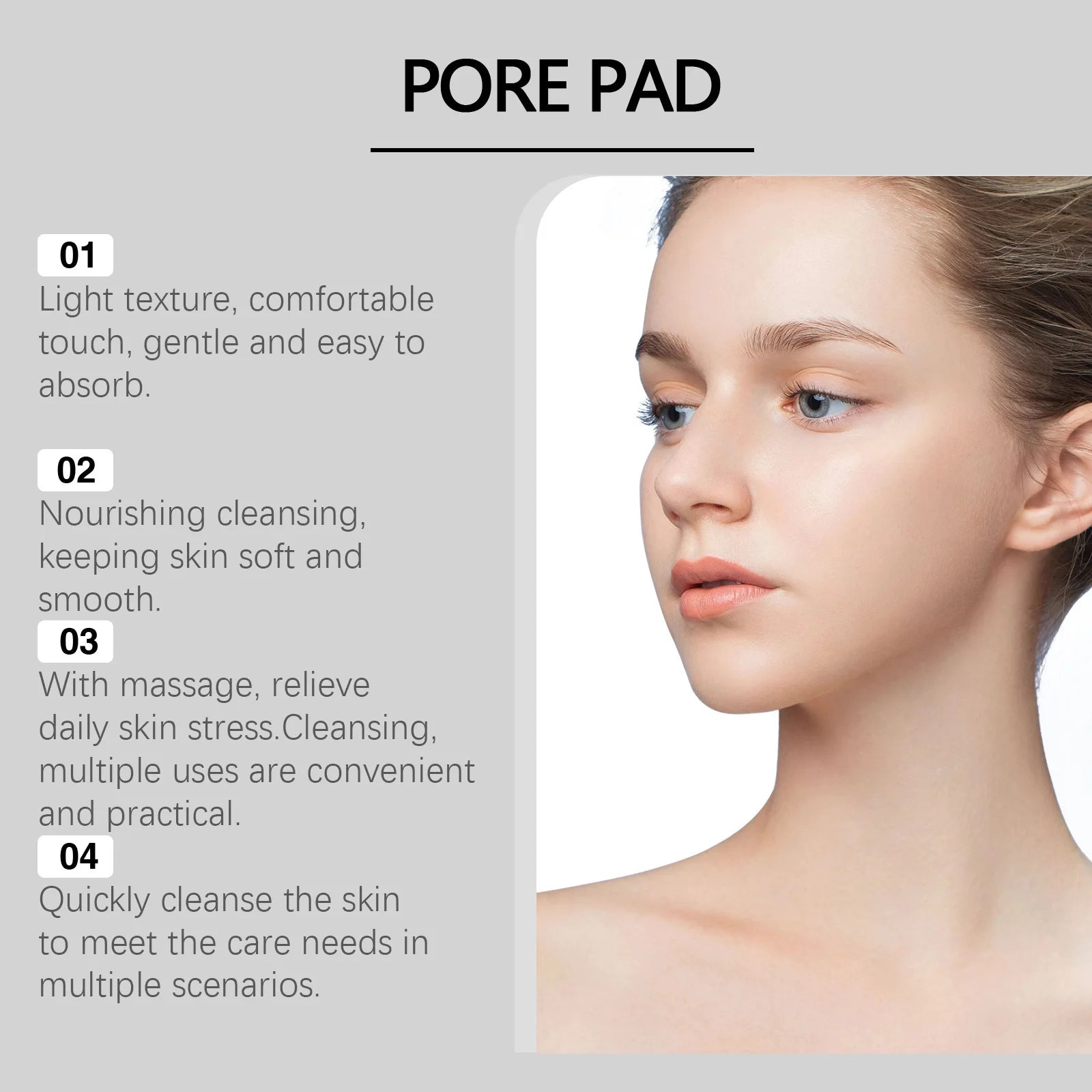 Gentle Exfoliating Hyaluronic Acid Cotton Pads Peaceful Pleasures Health and Wellness