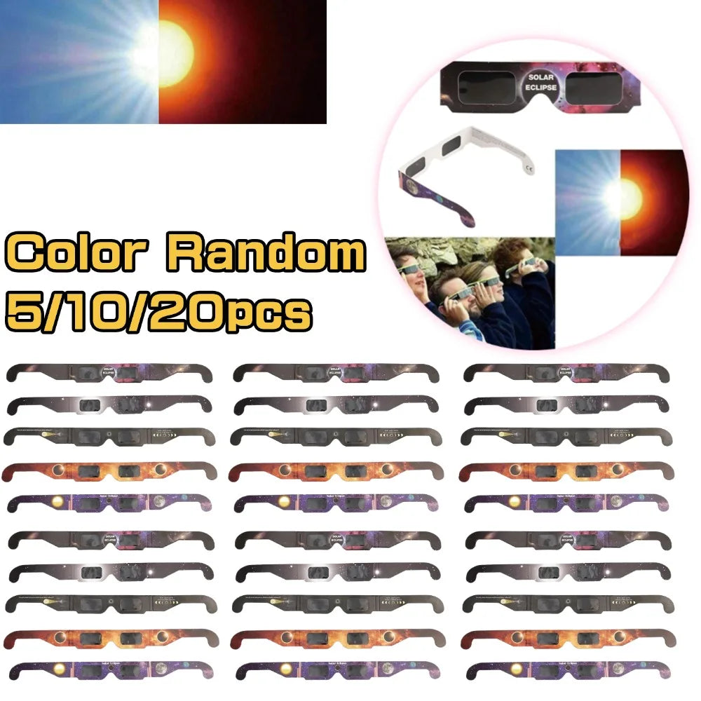 Solar Eclipse Glasses for Safe Viewing Experience Peaceful Pleasures Health and Wellness