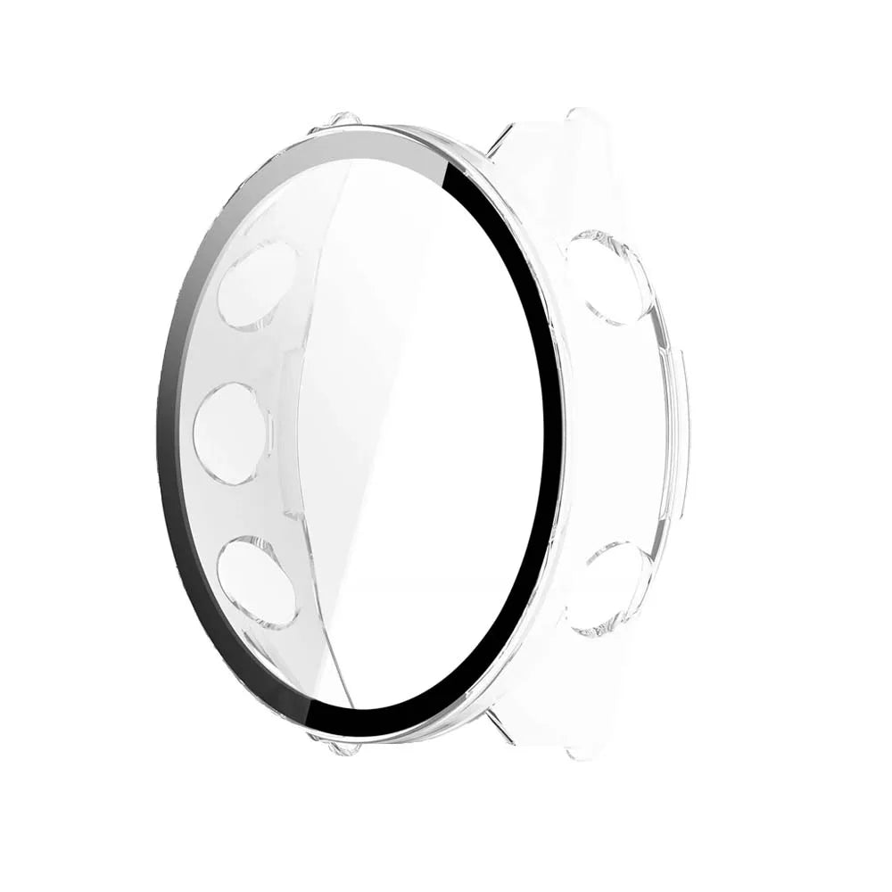 Garmin Forerunner 970 570 Tempered Glass Screen Protector & Case Peaceful Pleasures Health and Wellness Transaprent Garmin 970