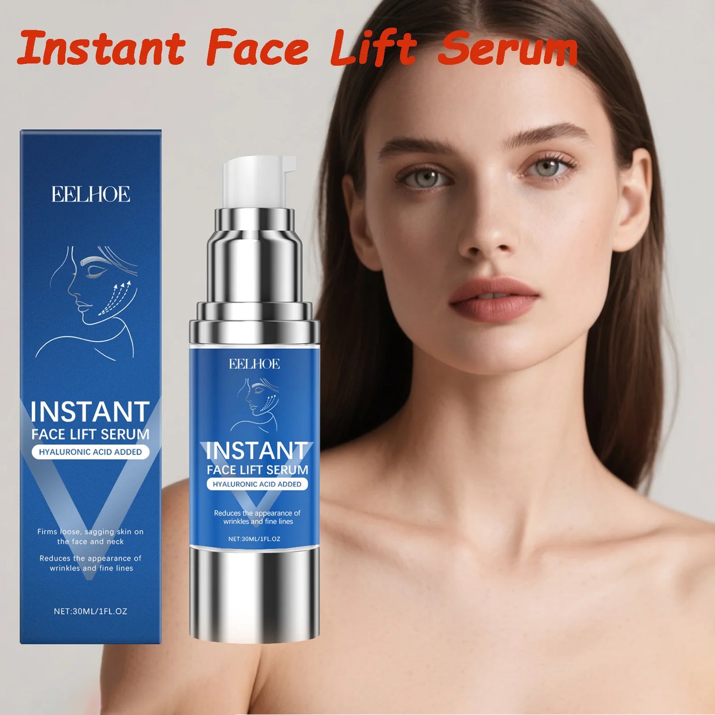 Instant Face Lifting Serum – Firming, Hyaluronic Acid & Niacinamide